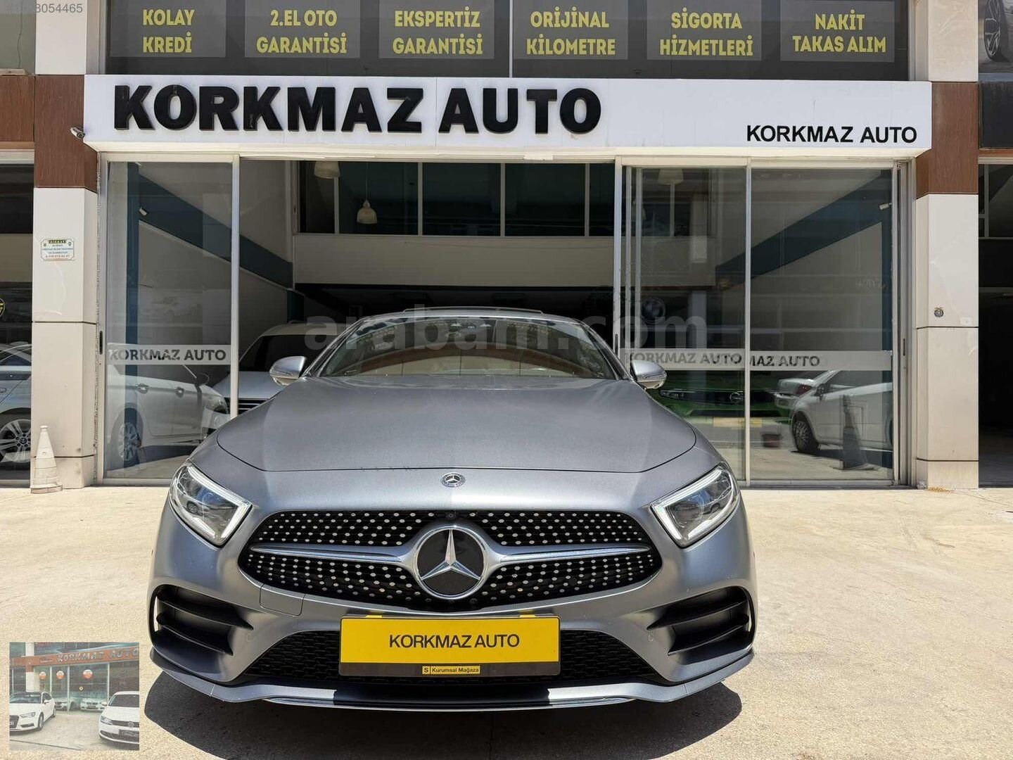 Galeriden Mercedes - Benz CLS 300 D AMG 2018 Model Gaziantep 76.000 km Füme 1
