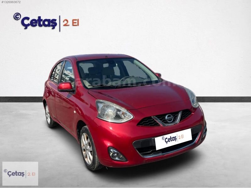 ÇETAŞ SULTANGAZİ'DEN 2015 NİSSAN MİCRA 1.2 MATCH CVT 80 BG