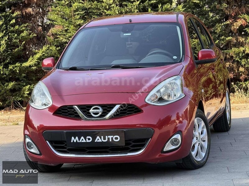 Galeriden Nissan Micra 1.2 Match 2015 Model İstanbul 190.000 km Kırmızı