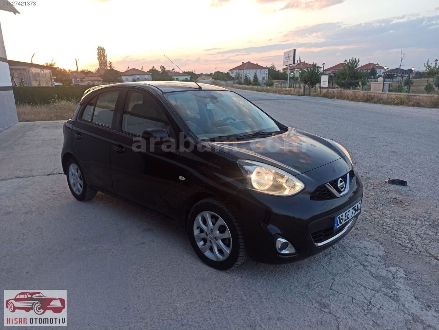 Galeriden Nissan Micra 1.2 Match 2014 Model Yozgat 100.000 km Siyah 1