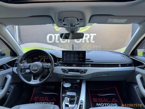 ESİLA MOTORS'DAN 2022 MODEL AUDİ A4 ADVANCED 40 TDI 0,99KREDİİİ