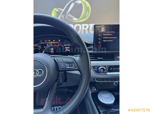 ESİLA MOTORS'DAN 2022 MODEL AUDİ A4 ADVANCED 40 TDI 0,99KREDİİİ