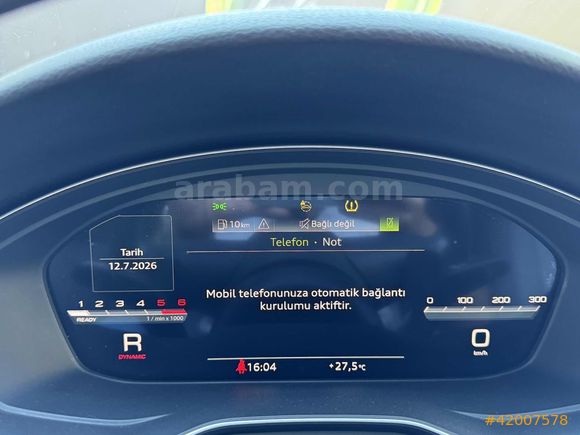 ESİLA MOTORS'DAN 2022 MODEL AUDİ A4 ADVANCED 40 TDI 0,99KREDİİİ