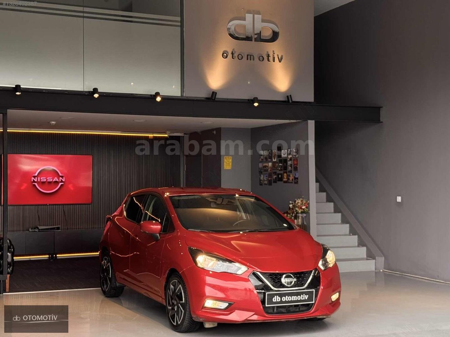Galeriden Nissan Micra 1.2 Tekna 2022 Model İstanbul 52.500 km Kırmızı 5