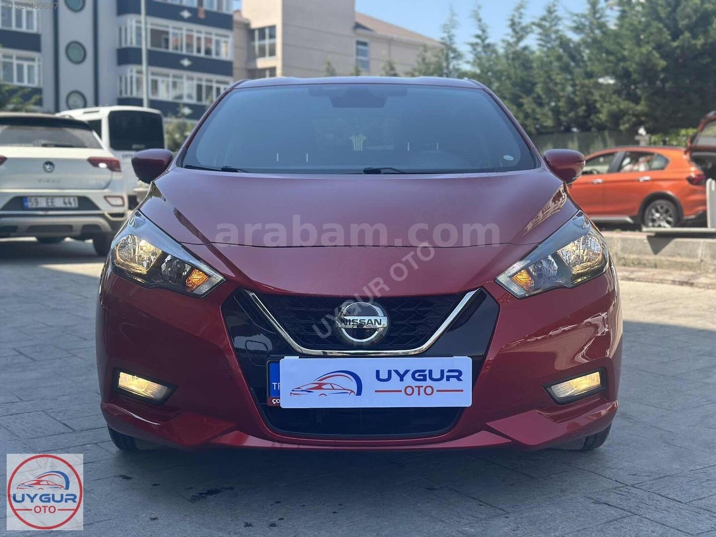 Galeriden Nissan Micra 1.2 Tekna 2022 Model Tekirdağ 22.000 km Kırmızı 4