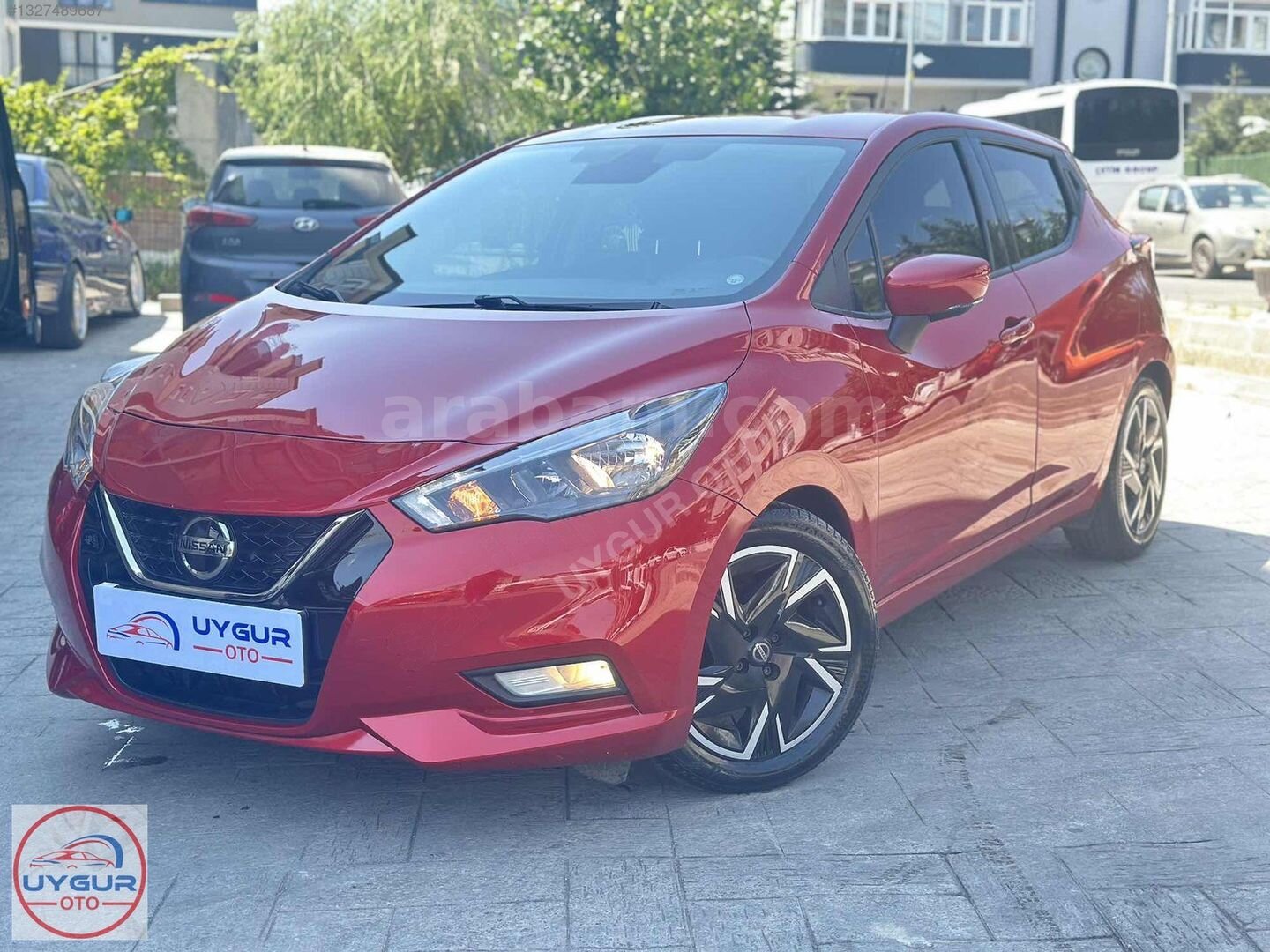 Galeriden Nissan Micra 1.2 Tekna 2022 Model Tekirdağ 22.000 km Kırmızı 3