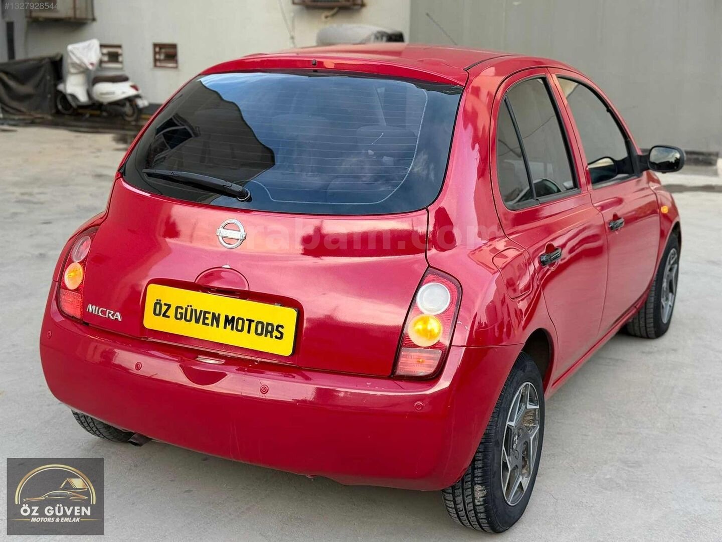 Galeriden Nissan Micra 1.2 Visia 2005 Model Antalya 292.000 km Bordo 7