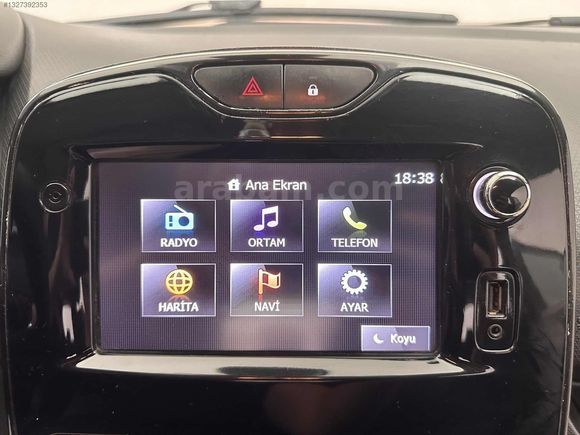 FIRSAT ARACI- 2013 CLİO 1.5 DCİ 90hp İCON PAKET -MASRAFSIZ