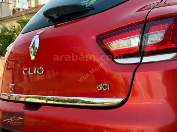 VitalMotors'dan 2015 RENAULT CLİO 1.5 DCİ ICON