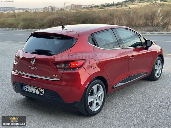 2014 clio. 1.5. Dci İcon Otomatik vites Değişensiz 4 boya