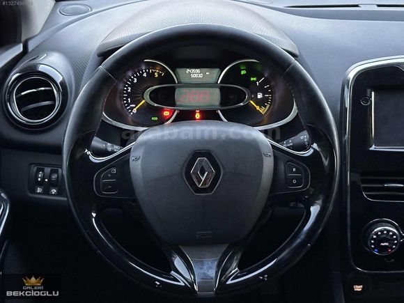2014 clio. 1.5. Dci İcon Otomatik vites Değişensiz 4 boya