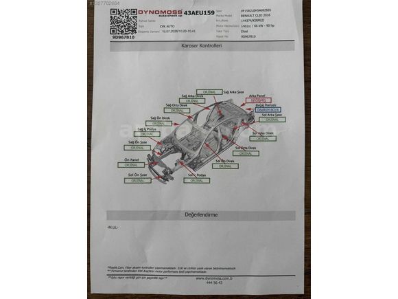 2016 CLİO 1.5 DCİ İCON 144.000 KM FULL PAKET