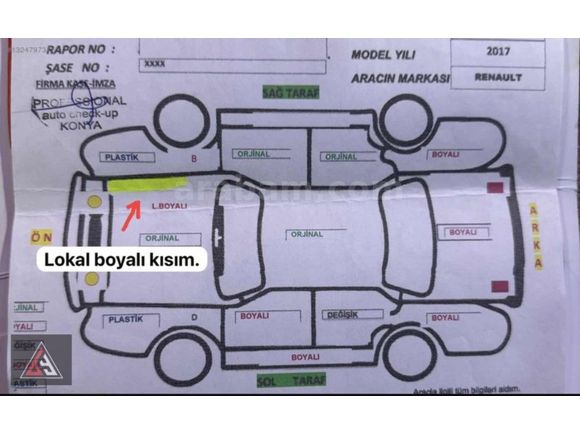 BİYA AUTO'DAN 2017 MODEL (18 ÇIKIŞLI) RENAULT CLİO 1.5 DCI ICON.