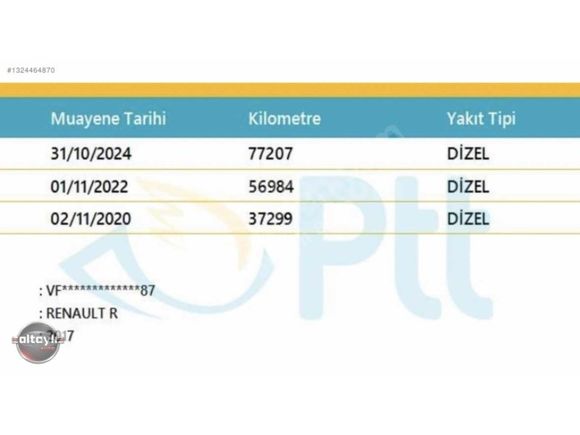 ALTAYLI-2017 MODEL 11.AY CLiO iCON 1.5dci EDC SADECE 92000KM