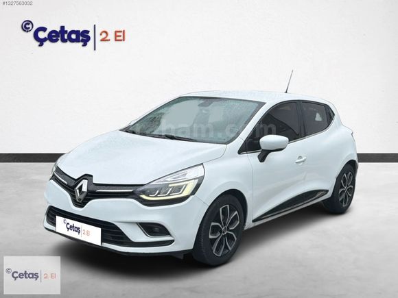 ÇETAŞ RENAULT MAHMUTBEYDEN 2018 CLİO 1.5dCi İCON EDC BOYASIZ