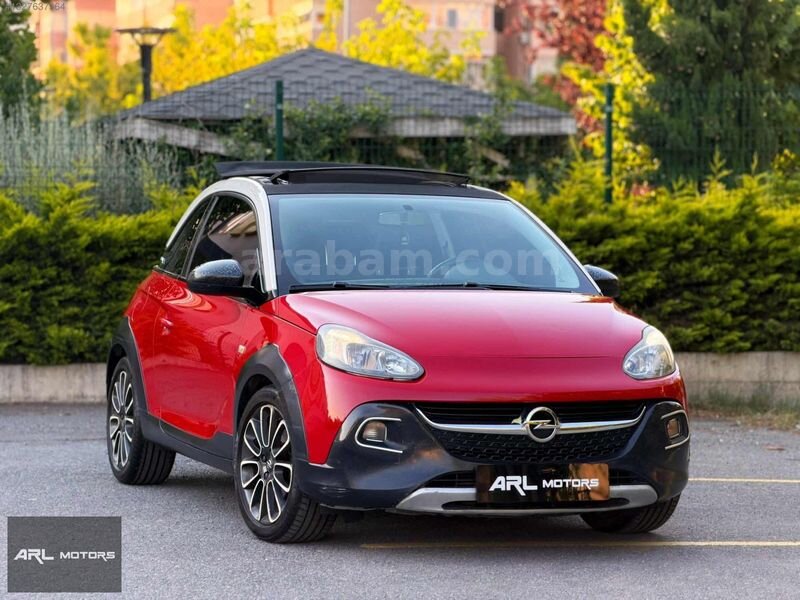 Galeriden Opel Adam 1.0 Rocks 2015 Model İstanbul 150.000 km Kırmızı