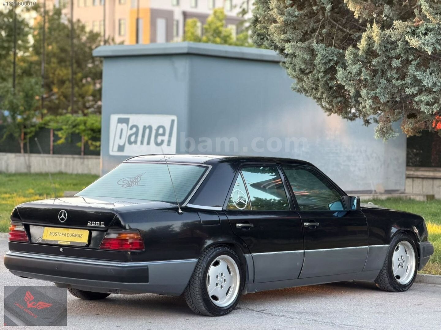 Galeriden Mercedes - Benz 200 E 1990 Model Konya 307.000 km Siyah 3