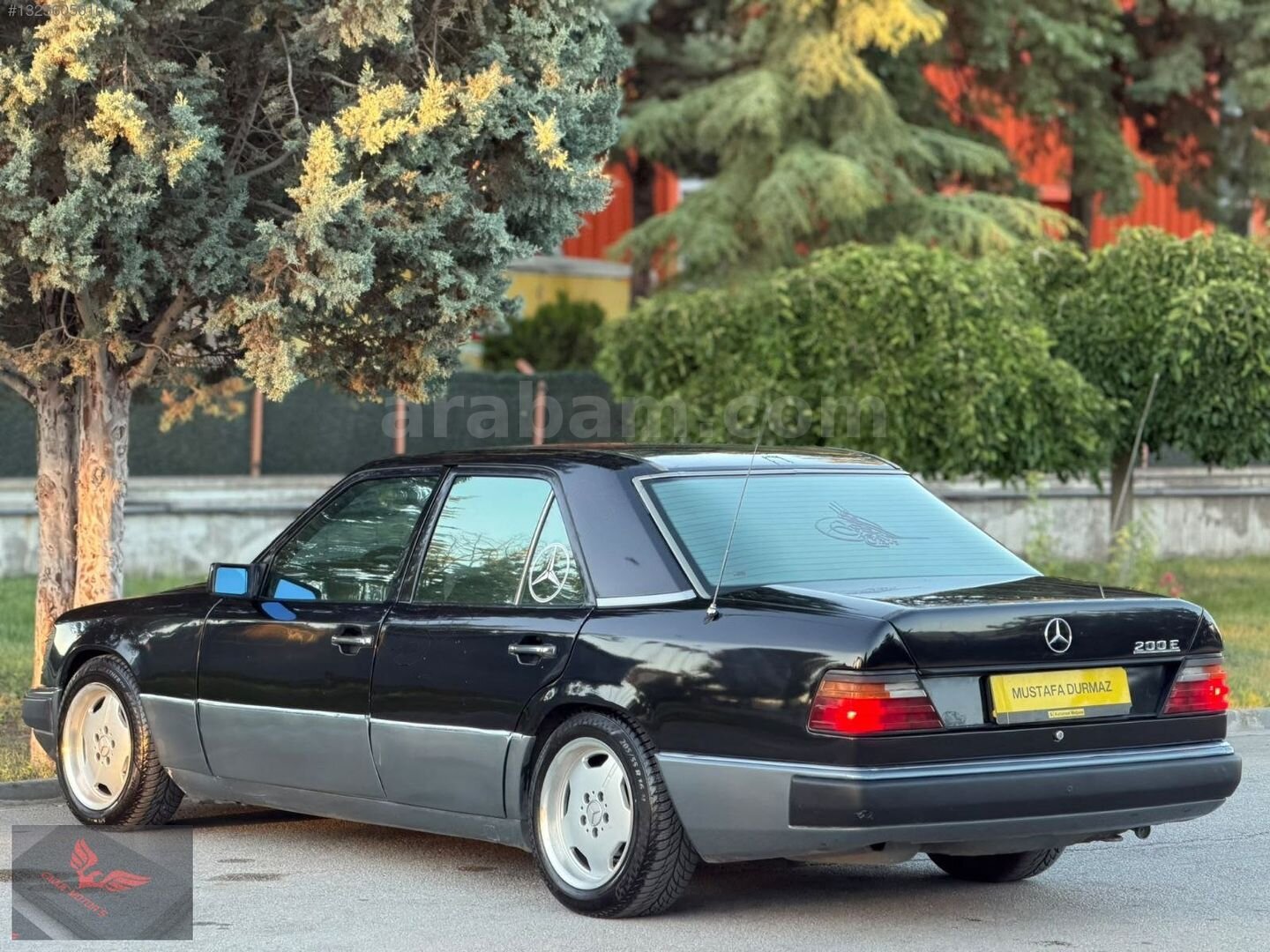 Galeriden Mercedes - Benz 200 E 1990 Model Konya 307.000 km Siyah 4