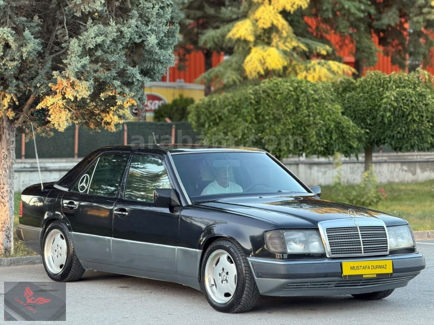 Galeriden Mercedes - Benz 200 E 1990 Model Konya 307.000 km Siyah 2