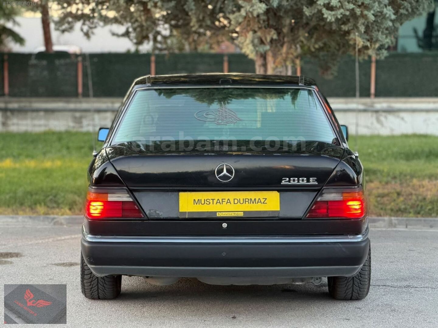 Galeriden Mercedes - Benz 200 E 1990 Model Konya 307.000 km Siyah 5