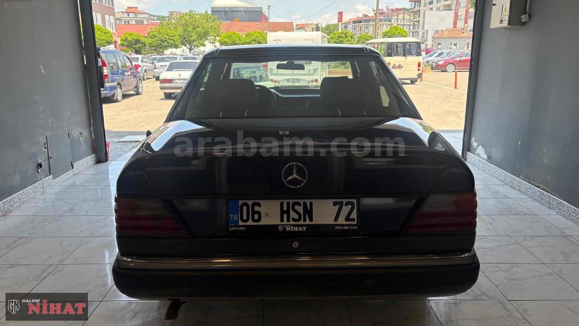 Galeriden Mercedes - Benz 200 E 1991 Model Zonguldak 445.000 km Siyah 4