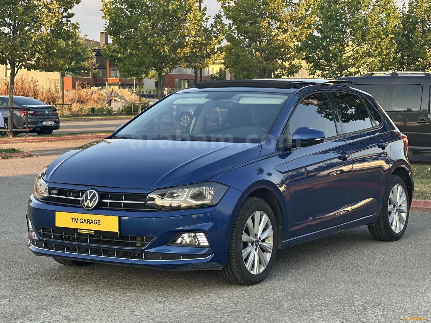 Galeriden Volkswagen Polo 1.0 TSi Highline 2021 Model Tekirdağ 111.500 km Mavi 4