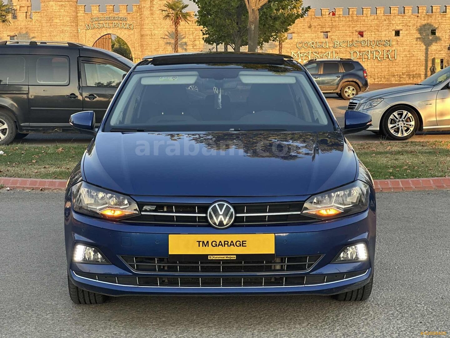 Galeriden Volkswagen Polo 1.0 TSi Highline 2021 Model Tekirdağ 111.500 km Mavi 3