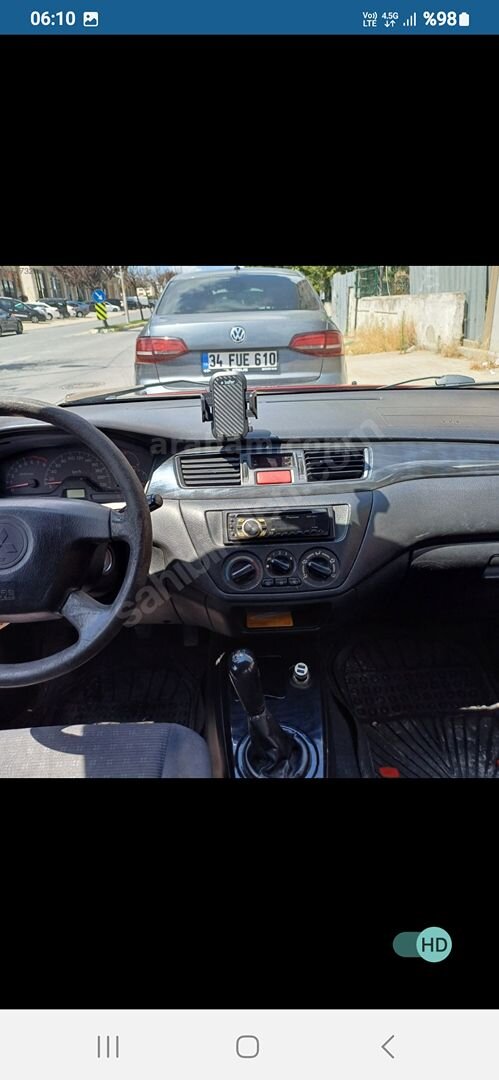 Sahibinden Mitsubishi Lancer 1.6 Comfort 2004 Model İstanbul 350.000 km Kırmızı 5