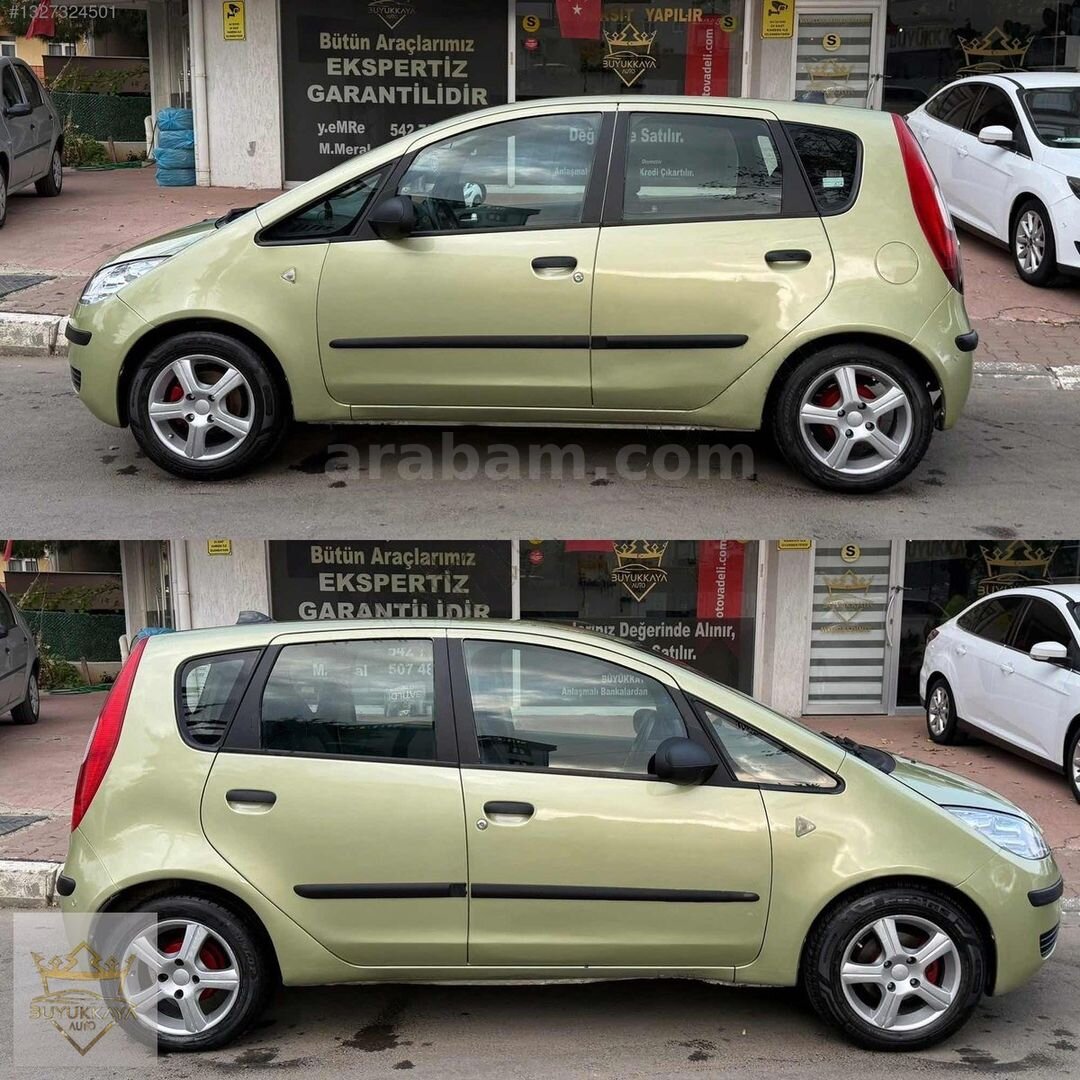Galeriden Mitsubishi Colt 1.3 Invite 2005 Model İstanbul 370.500 km Yeşil 3
