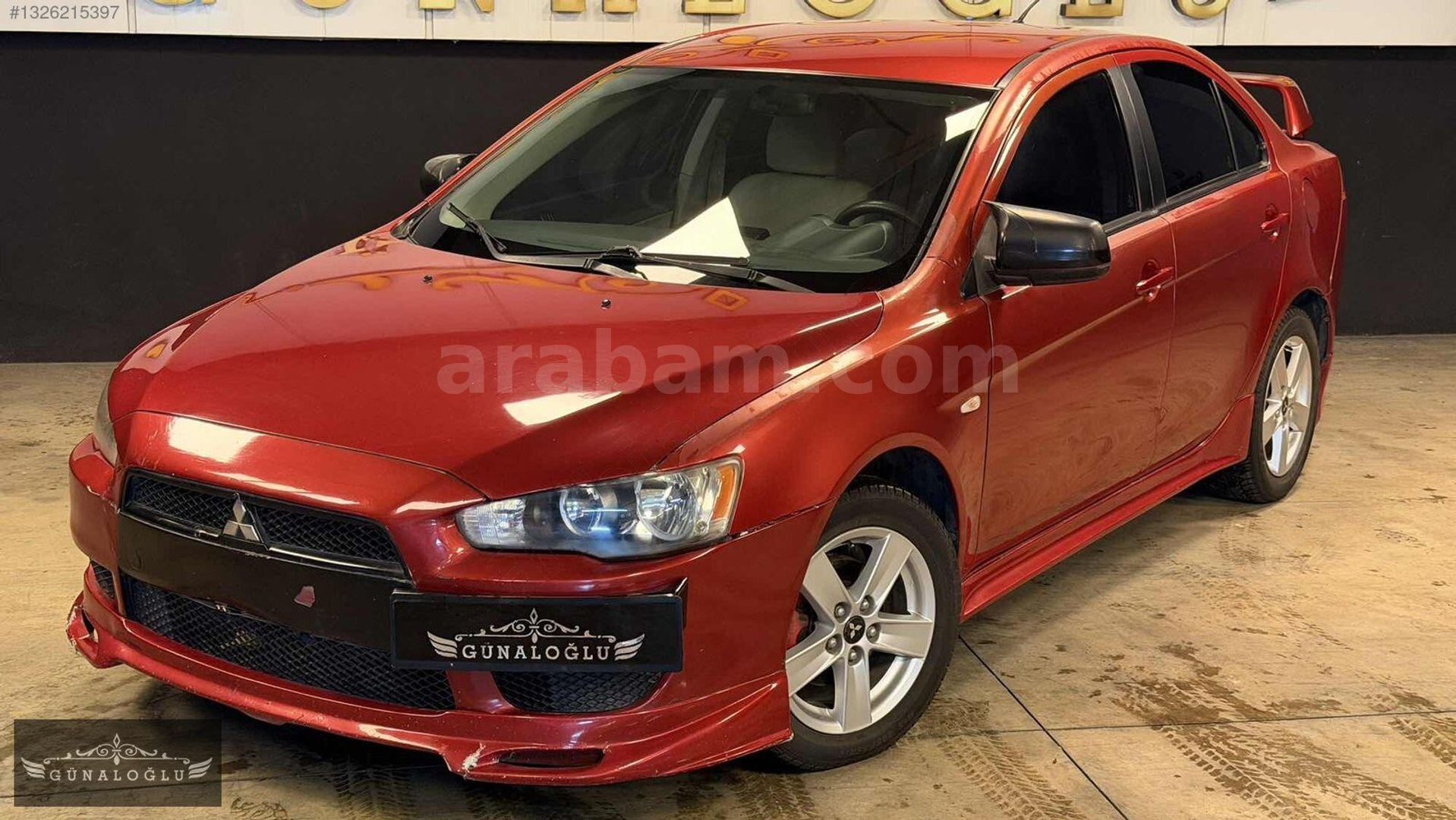 Galeriden Mitsubishi Lancer 1.5 Invite 2008 Model Ankara 335.830 km Kırmızı 3