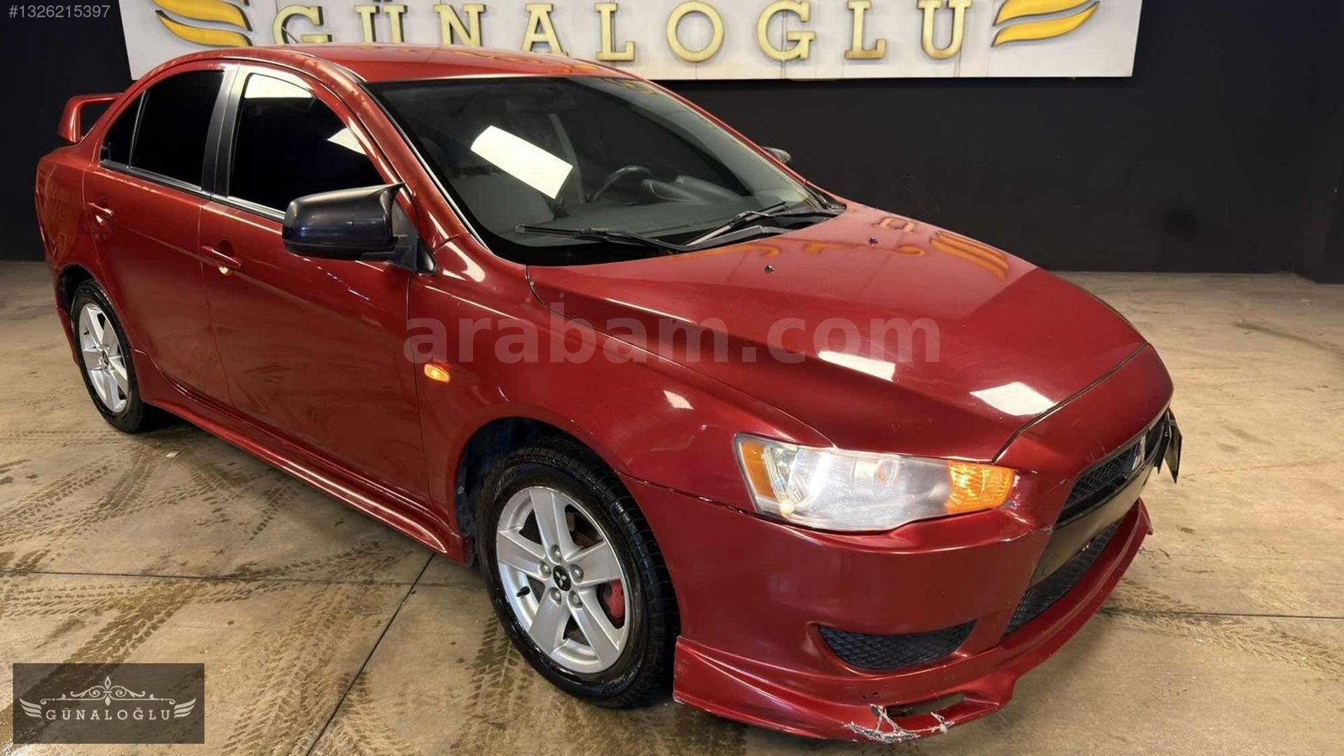 Galeriden Mitsubishi Lancer 1.5 Invite 2008 Model Ankara 335.830 km Kırmızı 5