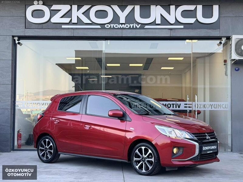Galeriden Mitsubishi Space Star 1.2 Intense 2021 Model İzmir 49.000 km Kırmızı