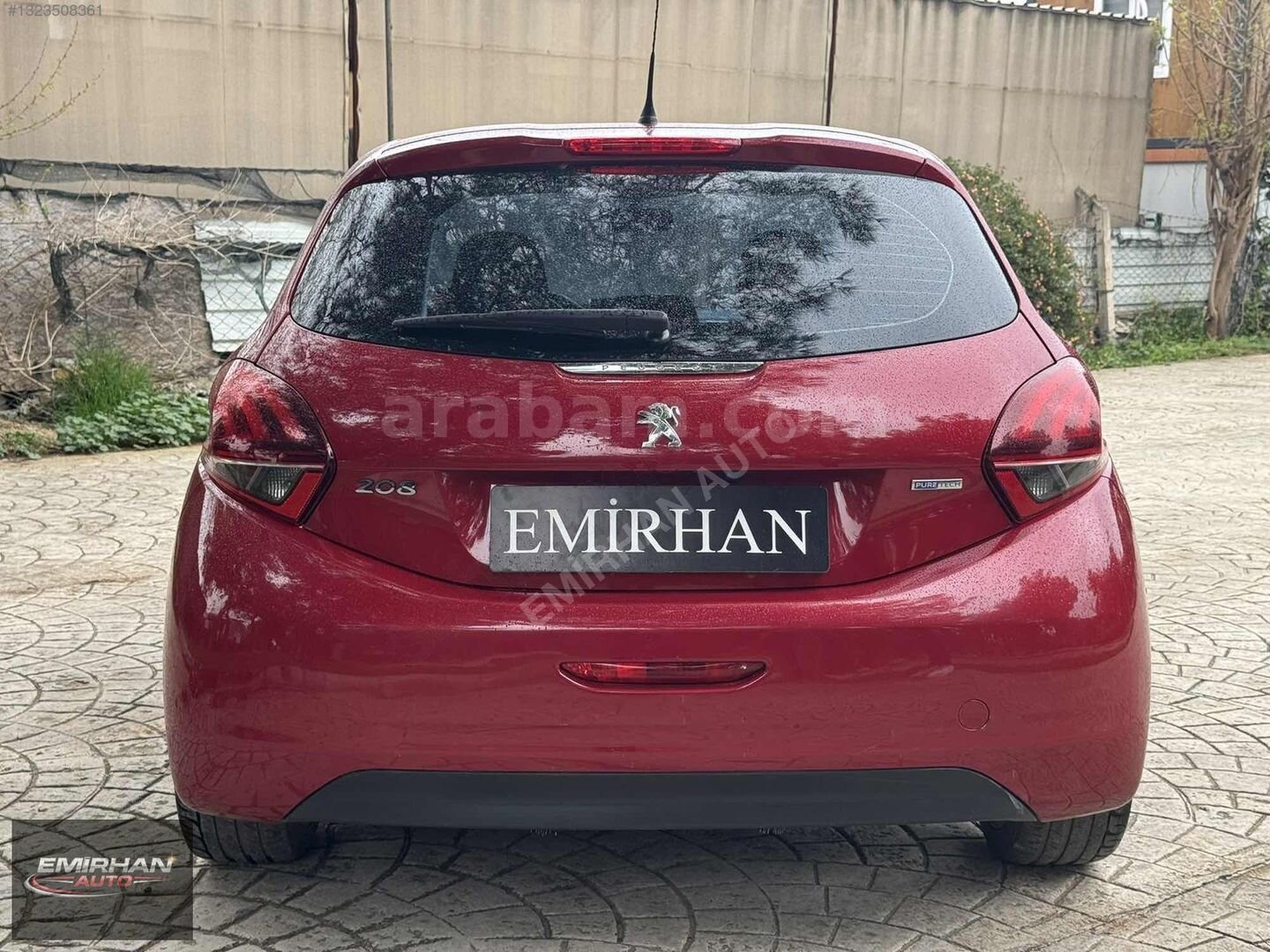 Galeriden Peugeot 208 1.2 PureTech Access 2016 Model Antalya 188.000 km Kırmızı 5