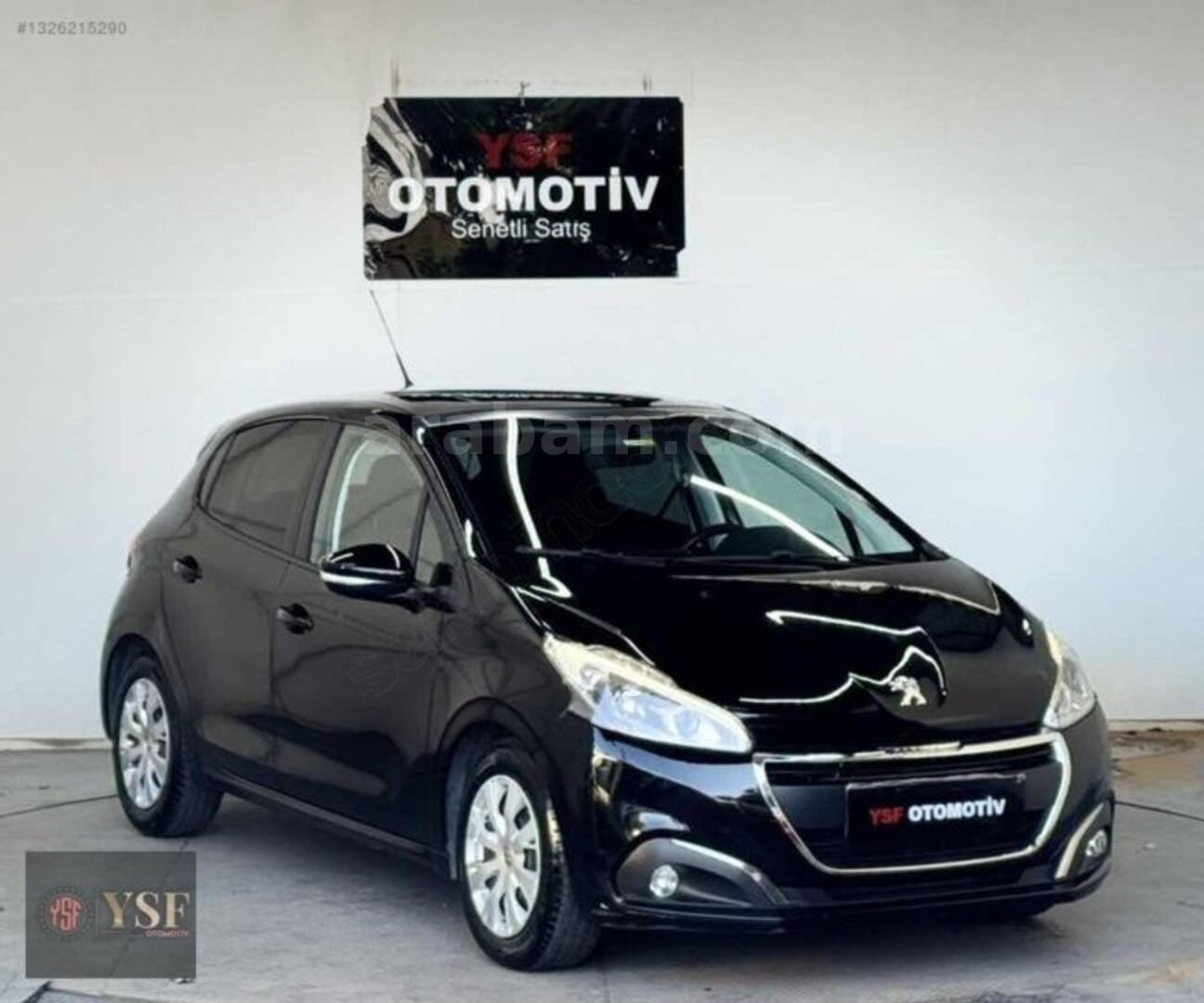 Galeriden Peugeot 208 1.2 PureTech Active 2017 Model İstanbul 162.000 km Siyah 6