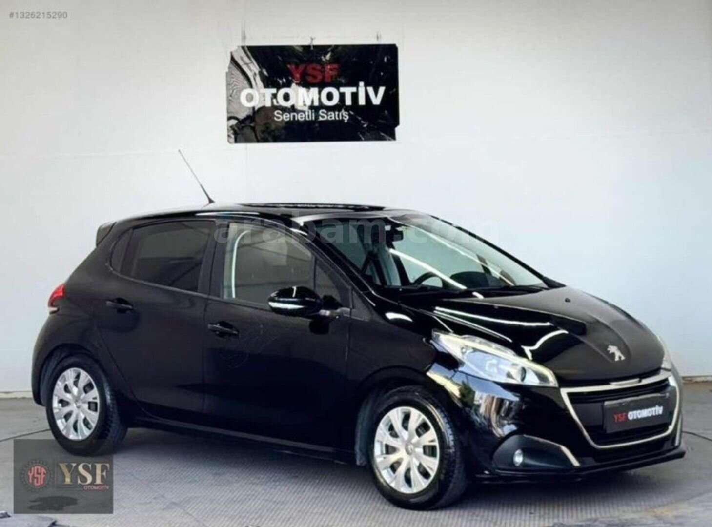 Galeriden Peugeot 208 1.2 PureTech Active 2017 Model İstanbul 162.000 km Siyah 5