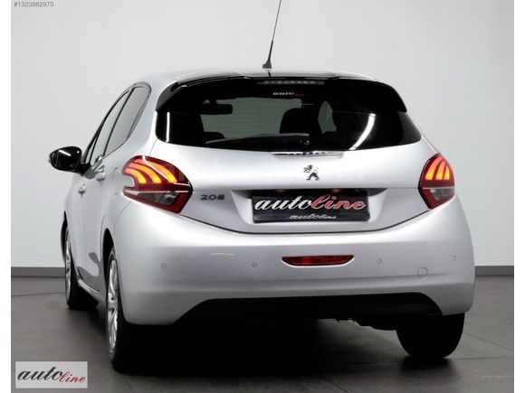 AUTOLİNE DAN BOYASIZ - HATASIZ 2018 PEUGEOT 208 1.2 ACTIVE OTM.