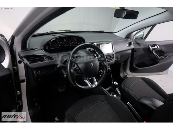 AUTOLİNE DAN BOYASIZ - HATASIZ 2018 PEUGEOT 208 1.2 ACTIVE OTM.