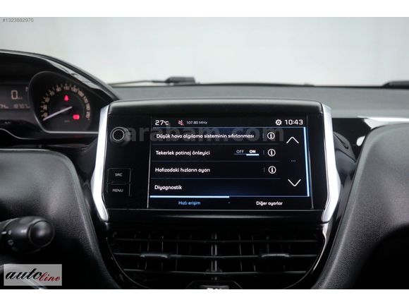 AUTOLİNE DAN BOYASIZ - HATASIZ 2018 PEUGEOT 208 1.2 ACTIVE OTM.