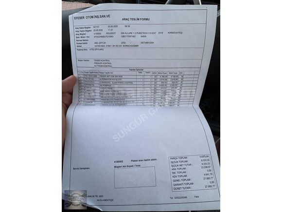 CAM TAVANLI OTOMATİK VİTES KIRMIZI RENK 73bin KM DE