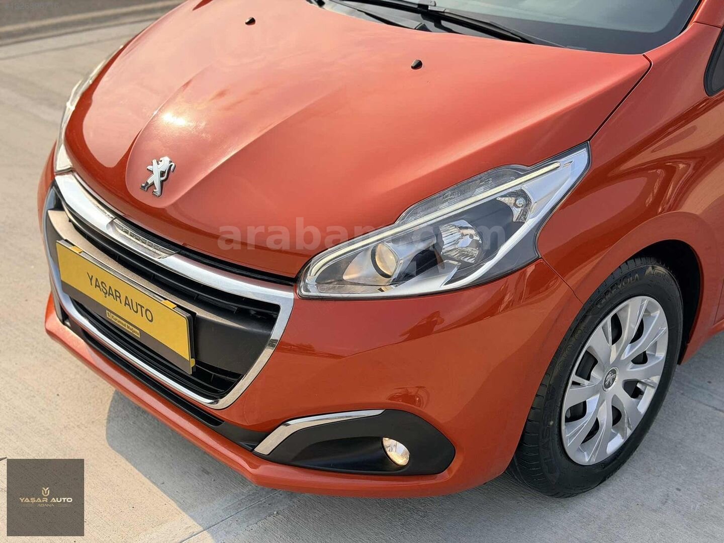 Galeriden Peugeot 208 1.2 PureTech Active 2018 Model Adana 111.000 km Turuncu 3