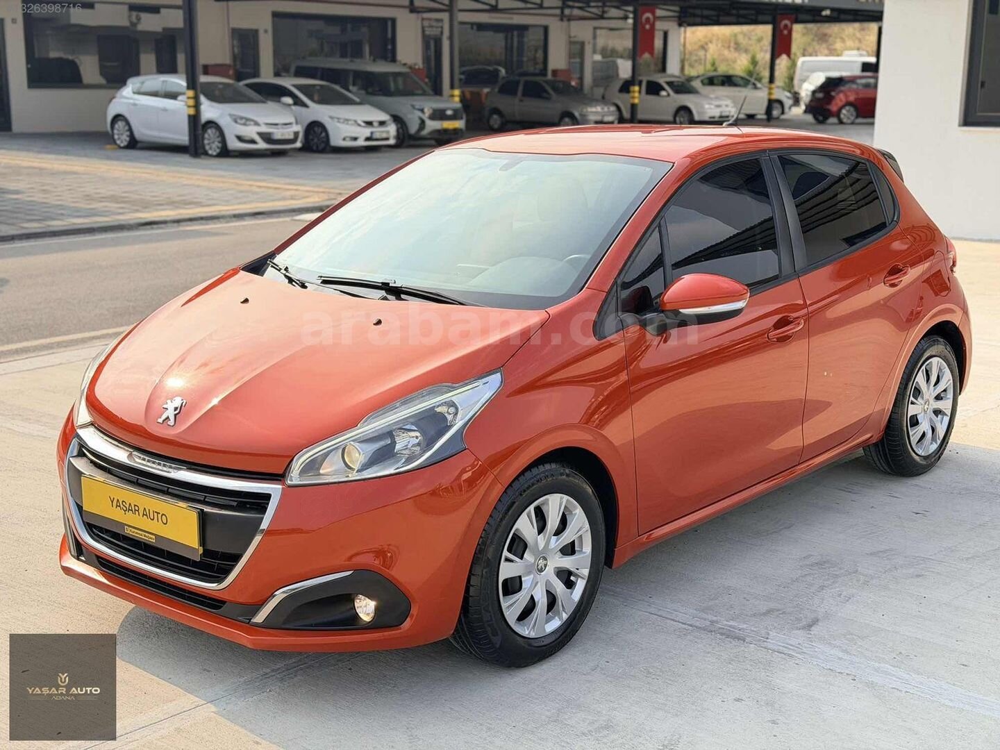 Galeriden Peugeot 208 1.2 PureTech Active 2018 Model Adana 111.000 km Turuncu 2