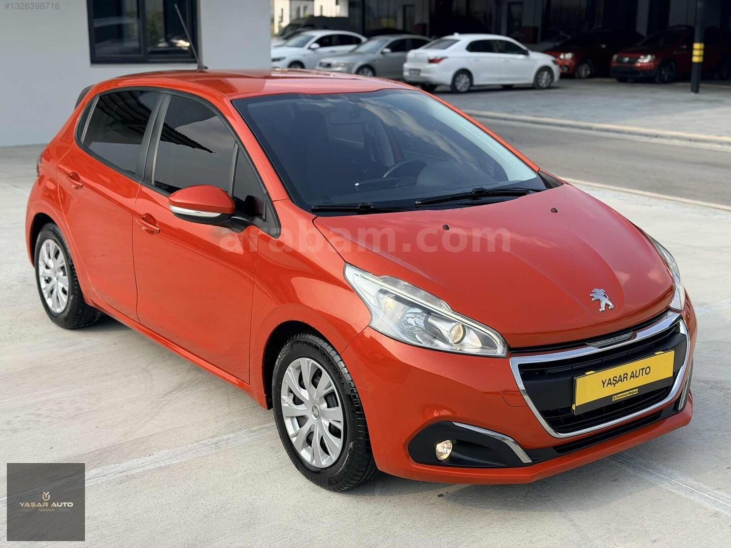 Galeriden Peugeot 208 1.2 PureTech Active 2018 Model Adana 111.000 km Turuncu 6