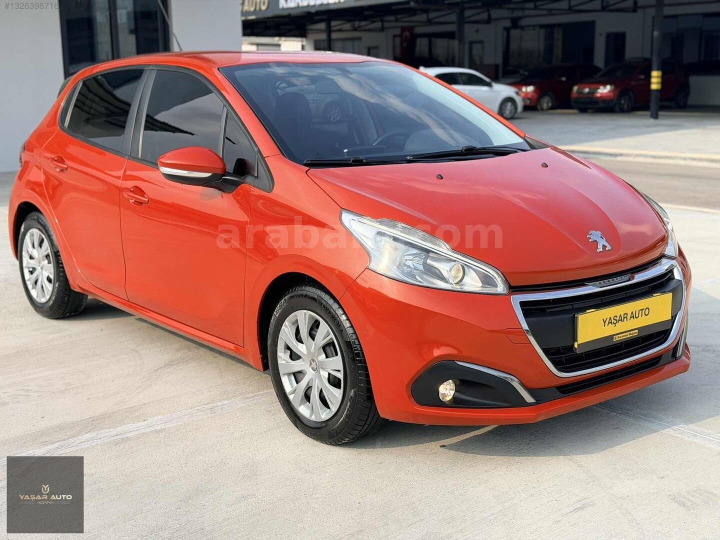 Galeriden Peugeot 208 1.2 PureTech Active 2018 Model Adana 111.000 km Turuncu 5
