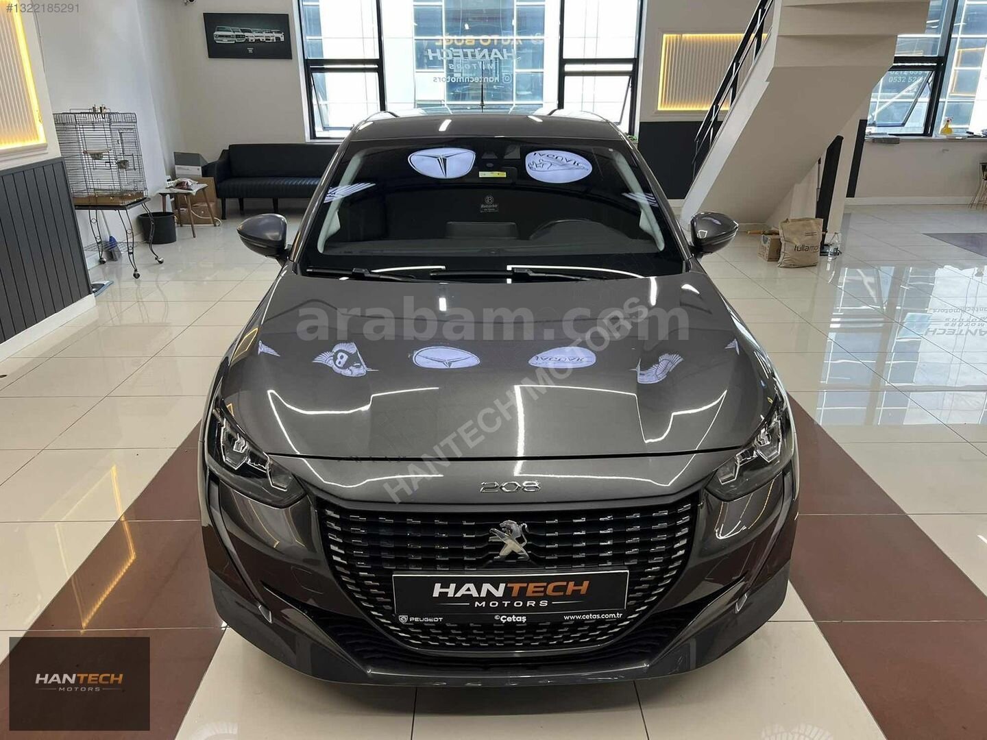 Galeriden Peugeot 208 1.2 PureTech Prime 2021 Model İstanbul 49.000 km Gri 3