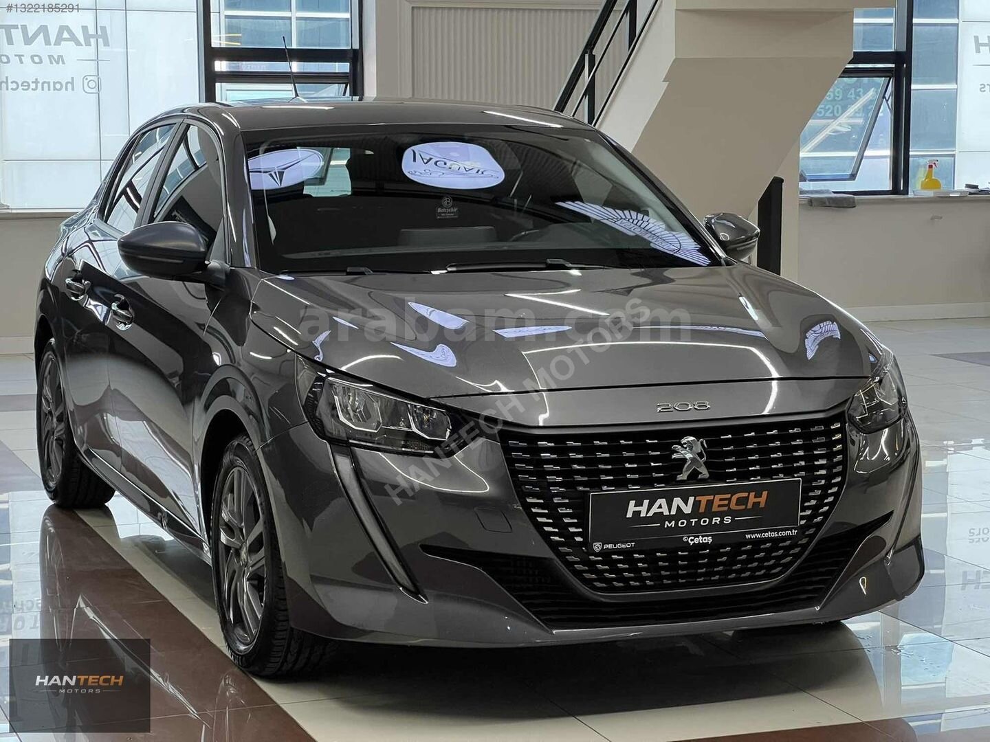Galeriden Peugeot 208 1.2 PureTech Prime 2021 Model İstanbul 49.000 km Gri 2
