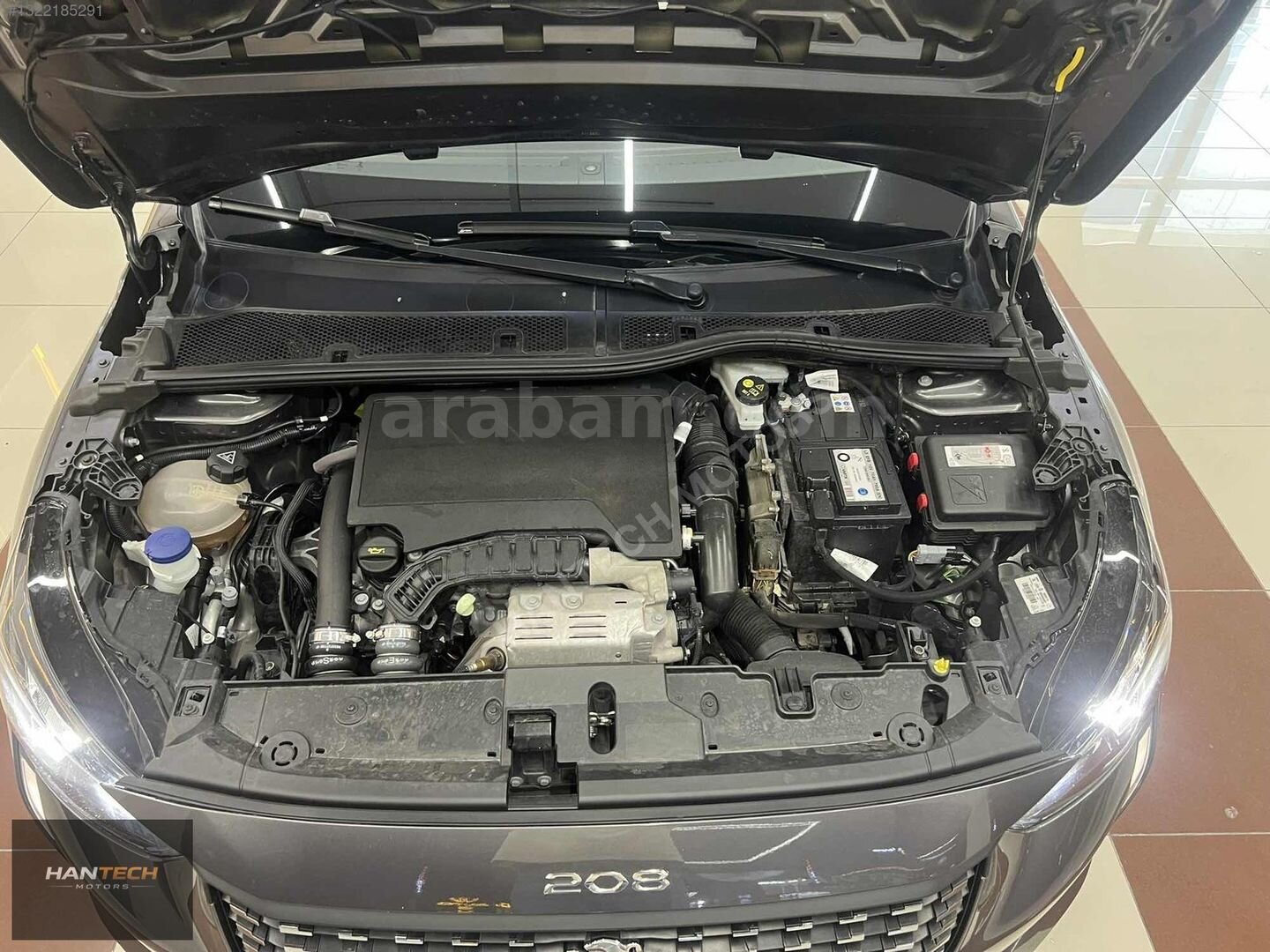 Galeriden Peugeot 208 1.2 PureTech Prime 2021 Model İstanbul 49.000 km Gri 4