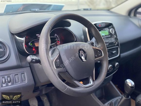 2019 BOYASIZ HATASIZ RENAULT CLIO 1.5 DİZEL K.K12 TAKSIT+SENET
