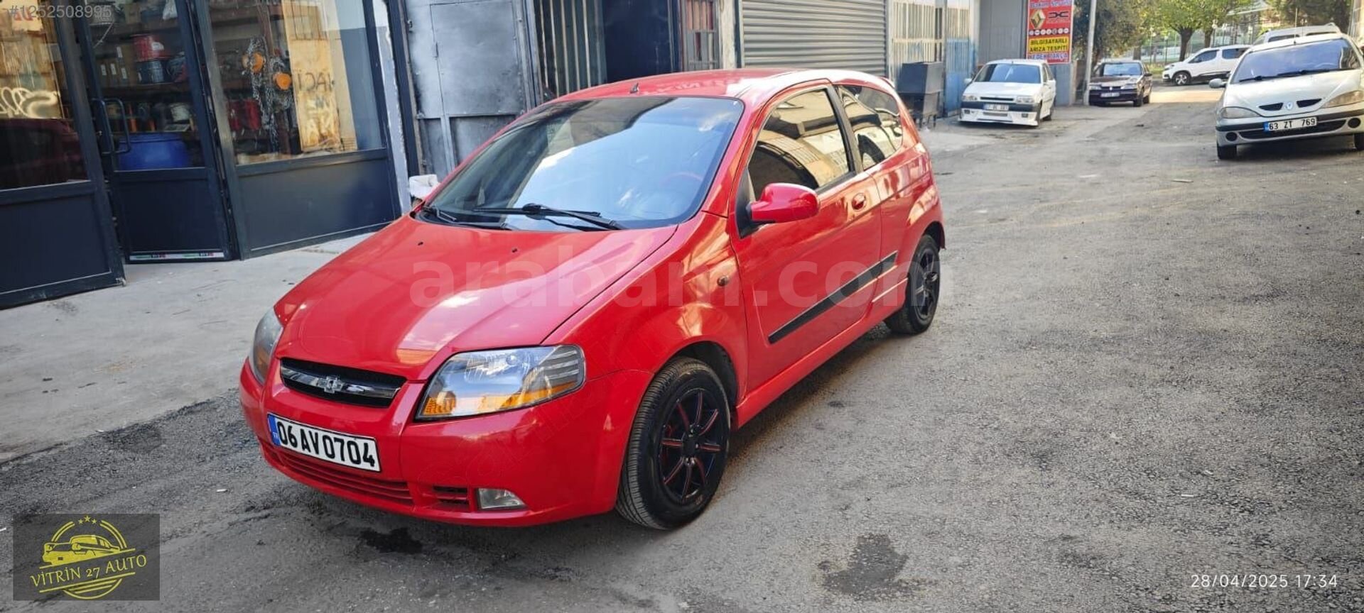 Galeriden Chevrolet Kalos 1.4 S 2005 Model Gaziantep 242.125 km Kırmızı 1