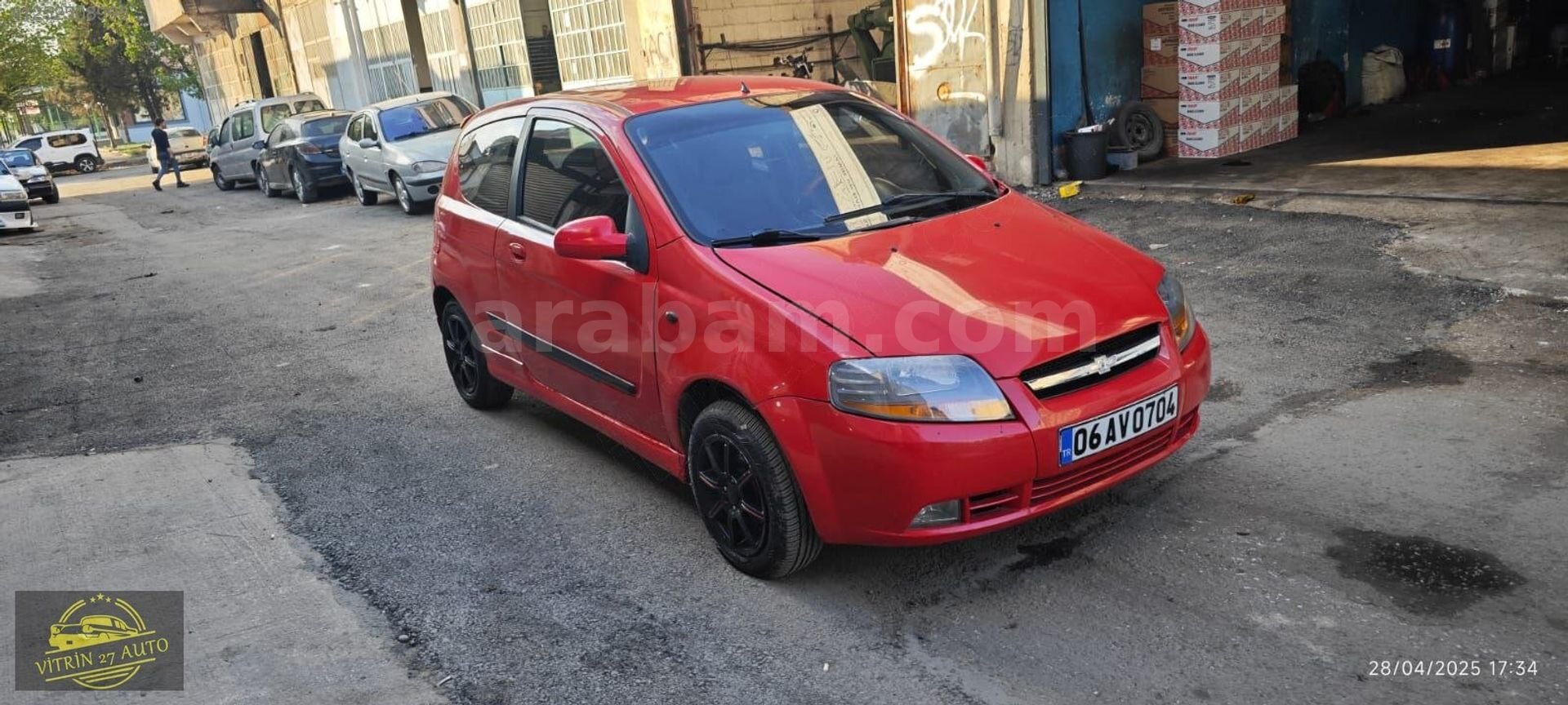 Galeriden Chevrolet Kalos 1.4 S 2005 Model Gaziantep 242.125 km Kırmızı 2
