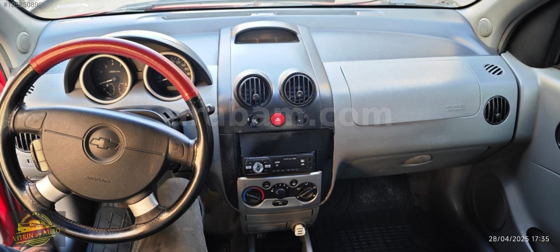 Galeriden Chevrolet Kalos 1.4 S 2005 Model Gaziantep 242.125 km Kırmızı 6